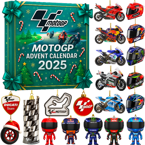 Cromos | Calendrier de l’Avent MotoGP 2025 édition collector – surprises moto course 24 jours fans racing