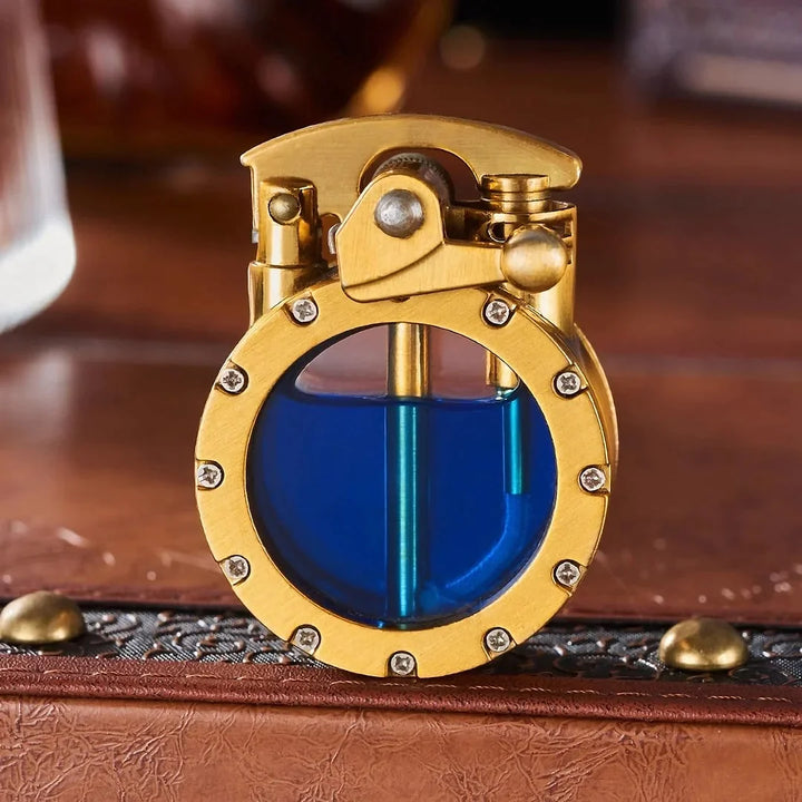 Cromos | Briquet Ancien Transparent à Pierre – FlintAura