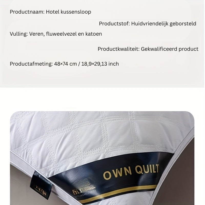 Cromos | Ensemble Oreillers Hypoallergéniques Confort Hôtel