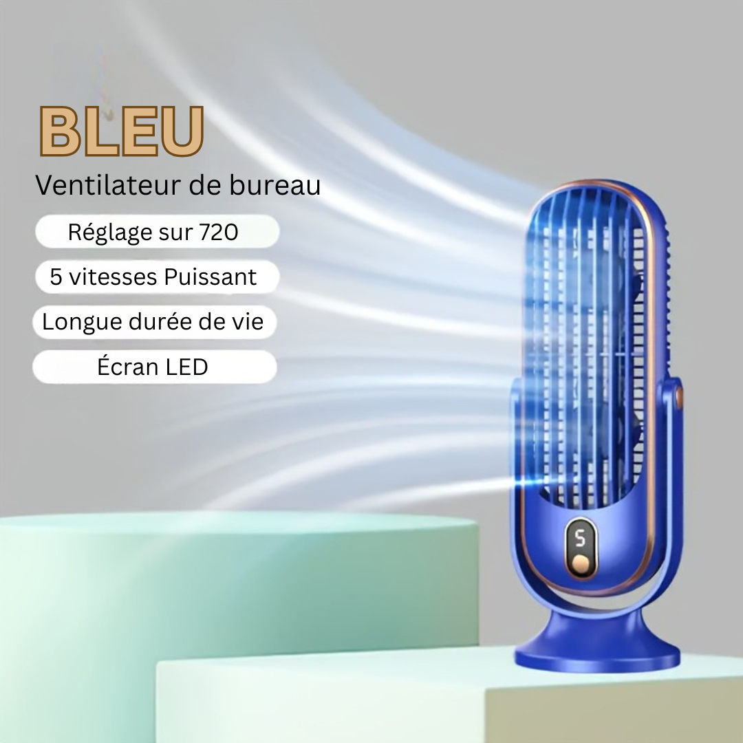 Cromos | Ventilateur de Refroidissement USB Double Moteur – AeroLux Elite