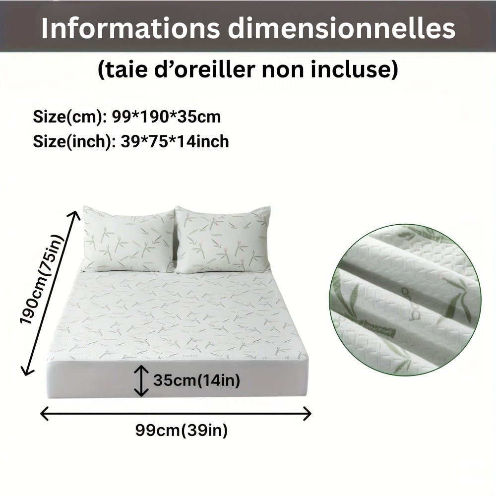 Cromos | Protège-Matelas Bamboo Respirant & Frais – BambooCool