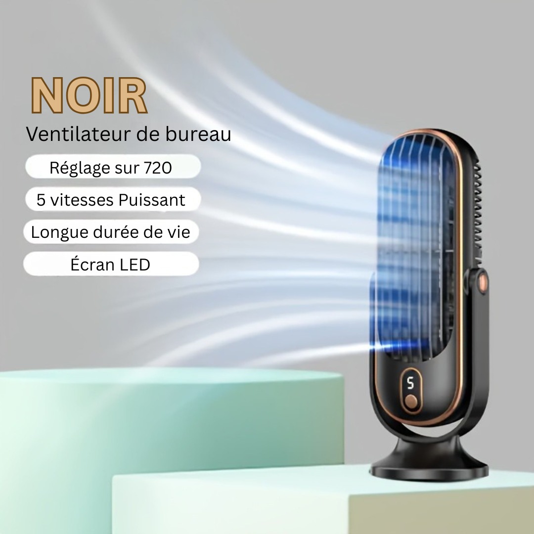 Cromos | Ventilateur de Refroidissement USB Double Moteur – AeroLux Elite