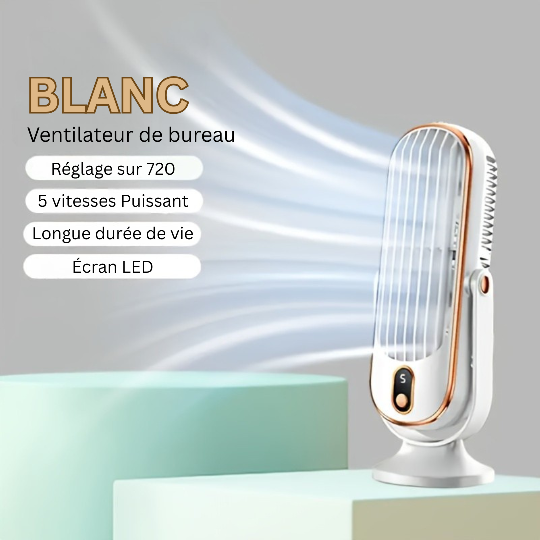 Cromos | Ventilateur de Refroidissement USB Double Moteur – AeroLux Elite