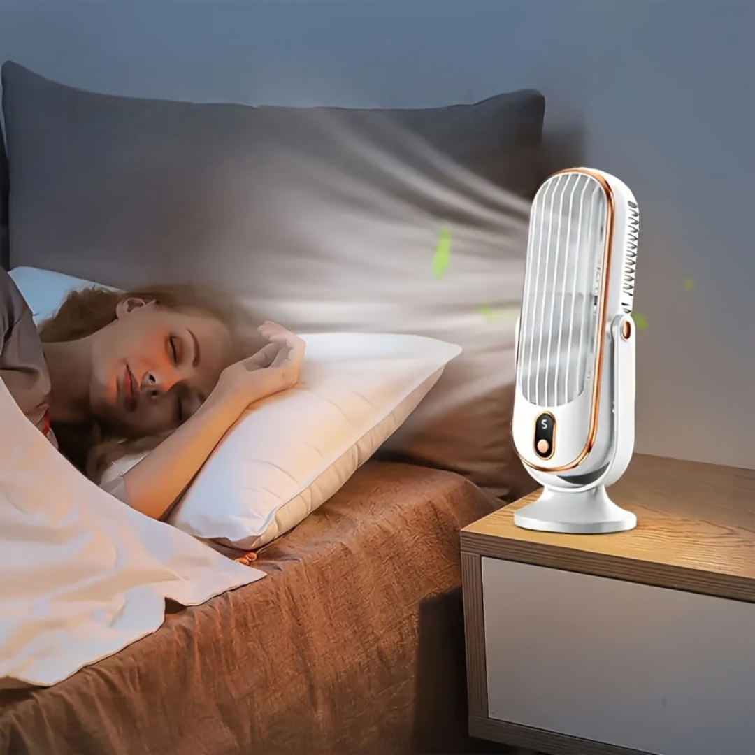 Cromos | Ventilateur de Refroidissement USB Double Moteur – AeroLux Elite