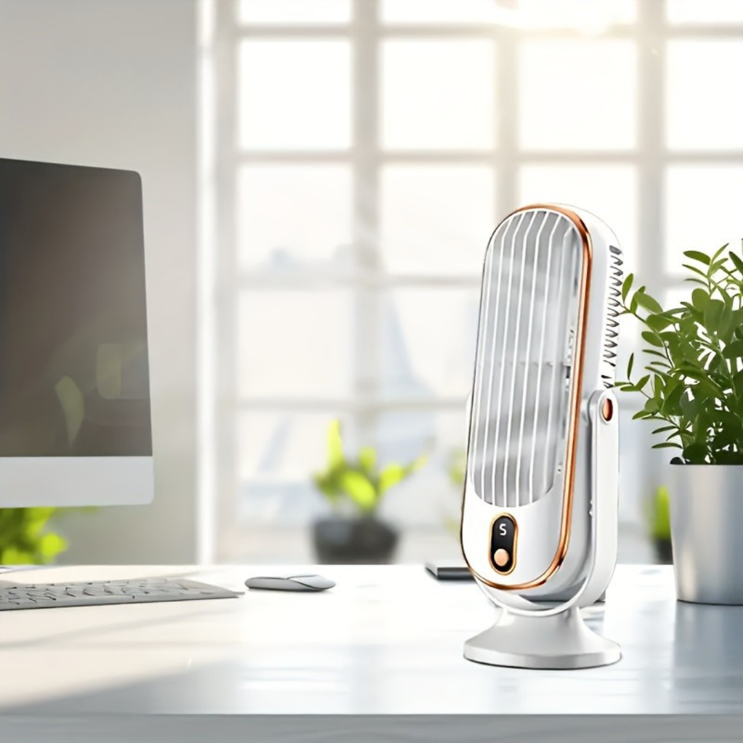 Cromos | Ventilateur de Refroidissement USB Double Moteur – AeroLux Elite