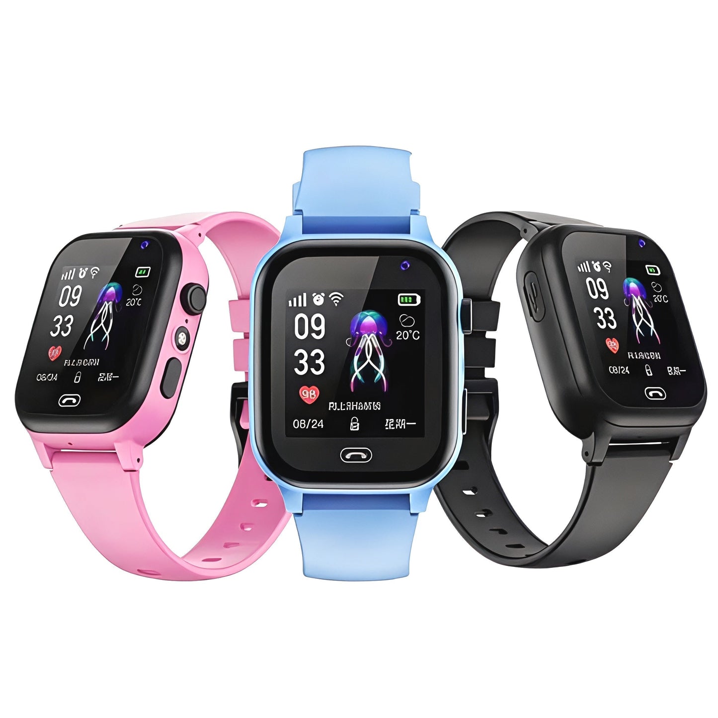 Montre Connectée Enfant GPS 4G Étanche avec Caméra – Cromos