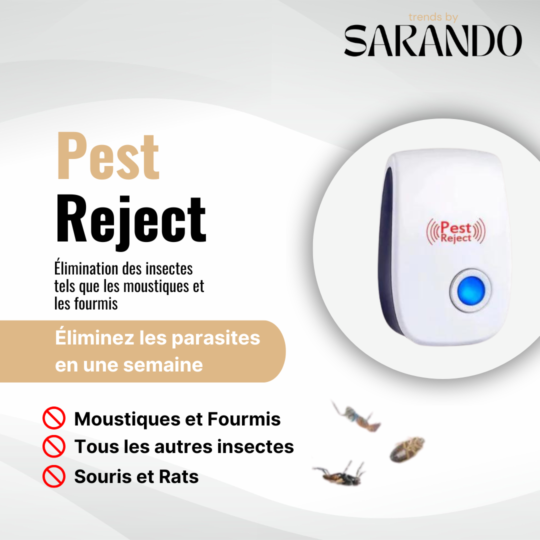 Cromos | Répulsif Anti-Insectes Intelligent – PestReject
