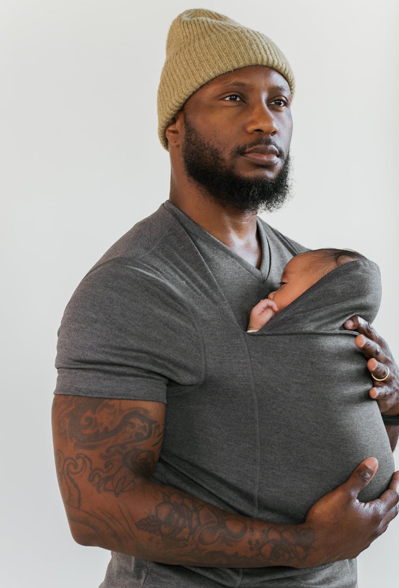 Cromos | T-Shirt de Portage Bébé avec Fonction Allaitement – CarryMe
