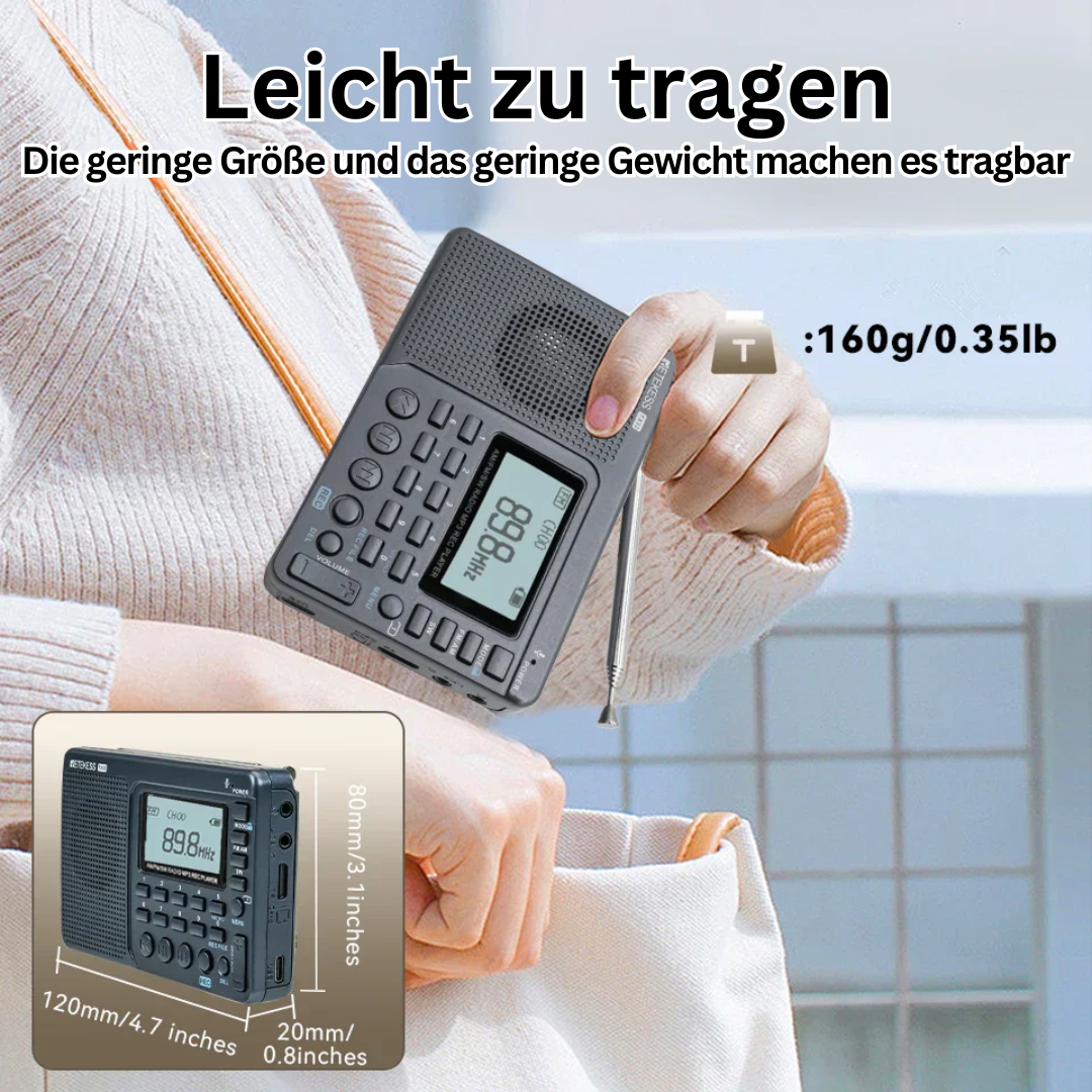Cromos | Radio Portable Compacte Multifonction – EchoWave