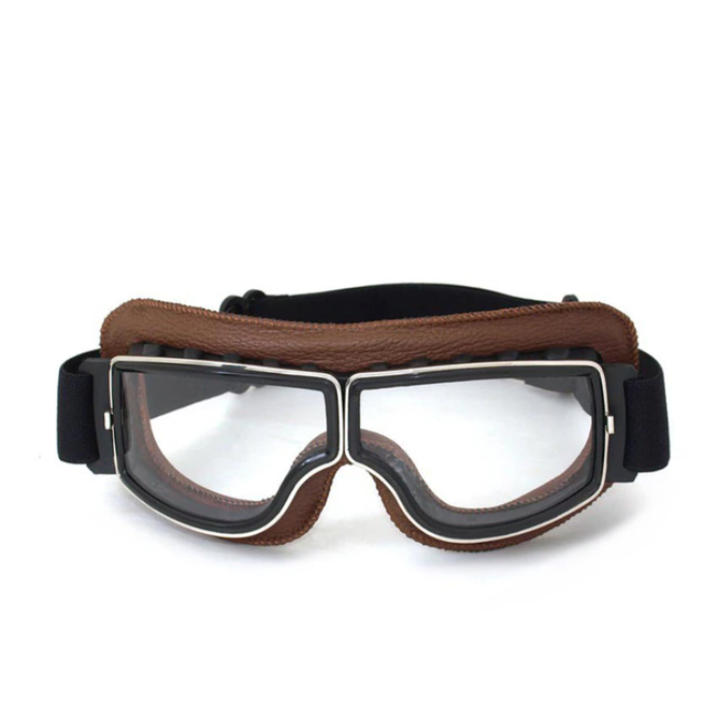Cromos | Lunettes de Moto Vintage en Cuir – RiderEdge