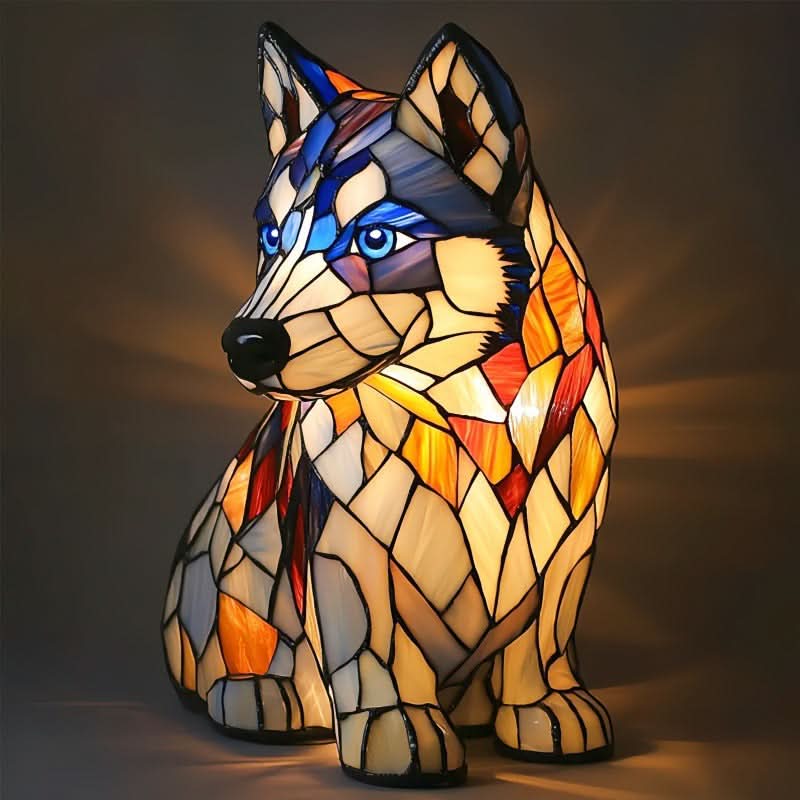 Cromos | Lampe de Nuit LED Artistique pour Amoureux des Chiens – COMPANIONLIGHT