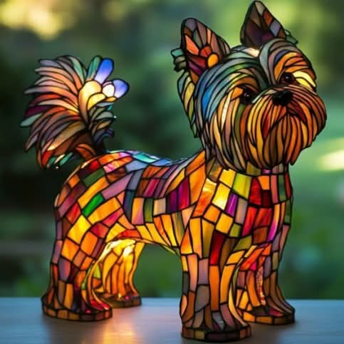 Cromos | Lampe de Nuit LED Artistique pour Amoureux des Chiens – COMPANIONLIGHT