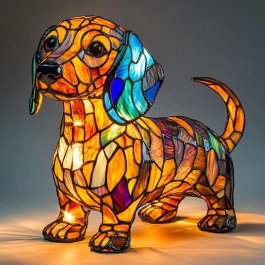 Cromos | Lampe de Nuit LED Artistique pour Amoureux des Chiens – COMPANIONLIGHT