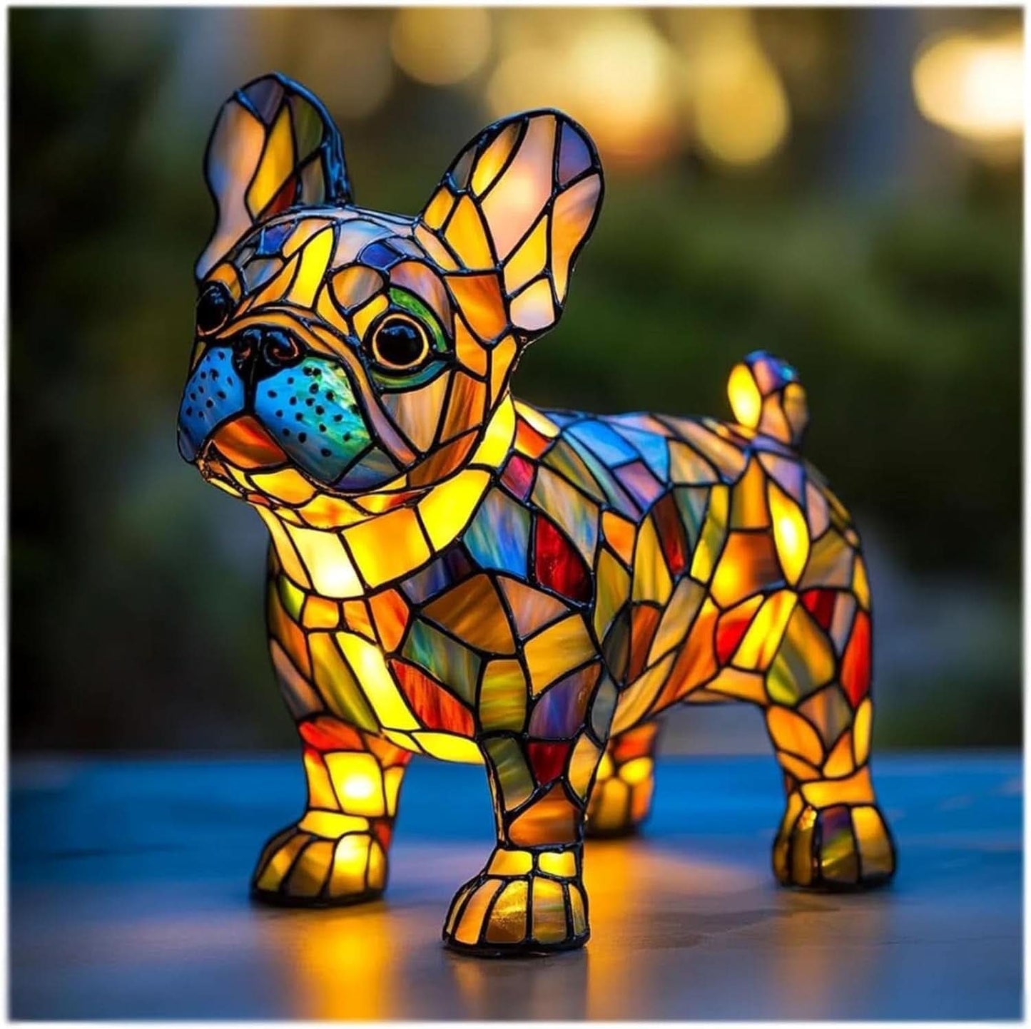 Cromos | Lampe de Nuit LED Artistique pour Amoureux des Chiens – COMPANIONLIGHT