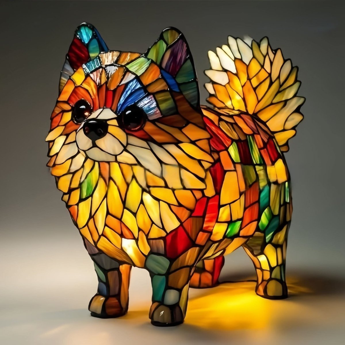 Cromos | Lampe de Nuit LED Artistique pour Amoureux des Chiens – COMPANIONLIGHT
