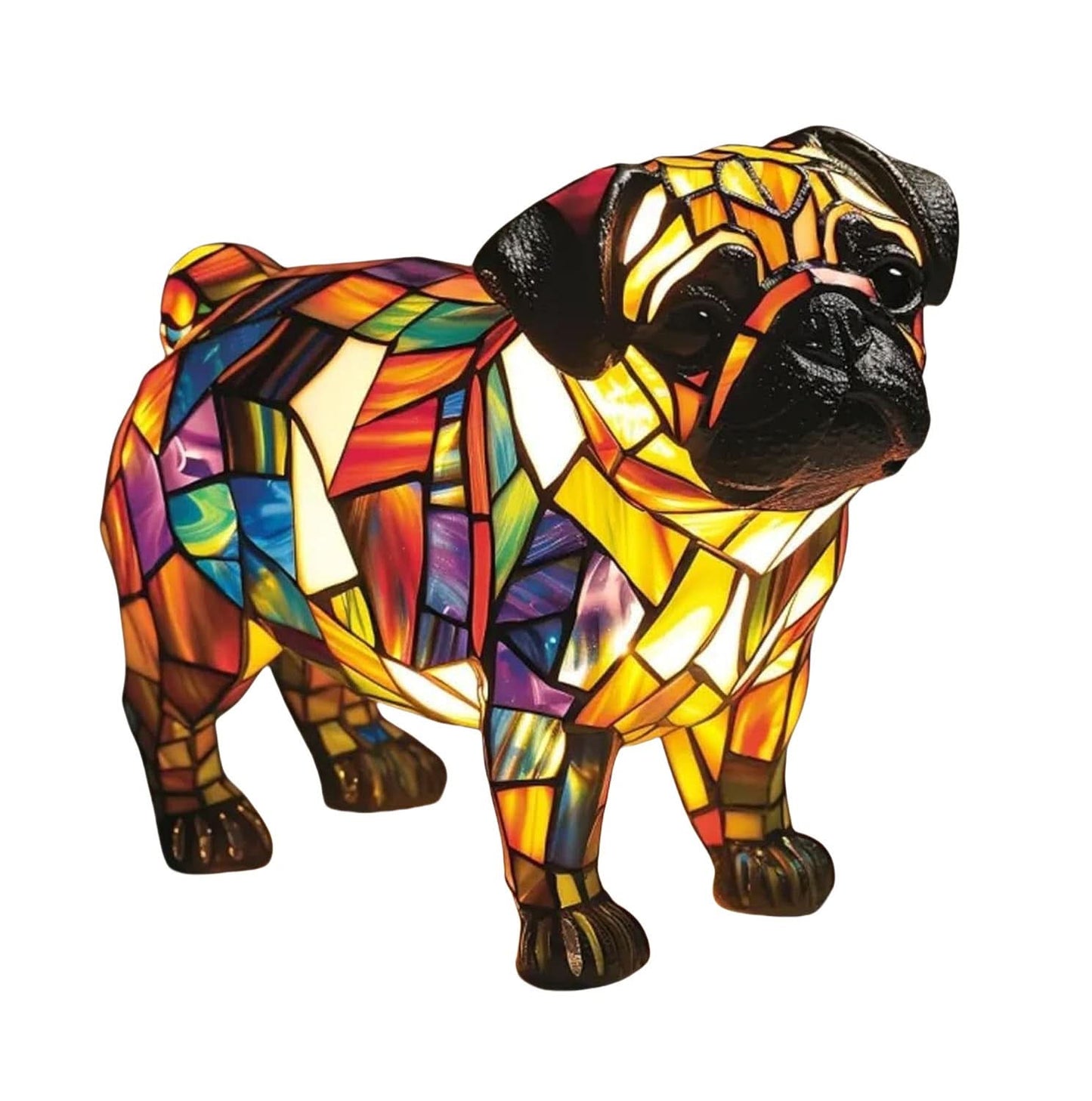 Cromos | Lampe de Nuit LED Artistique pour Amoureux des Chiens – COMPANIONLIGHT