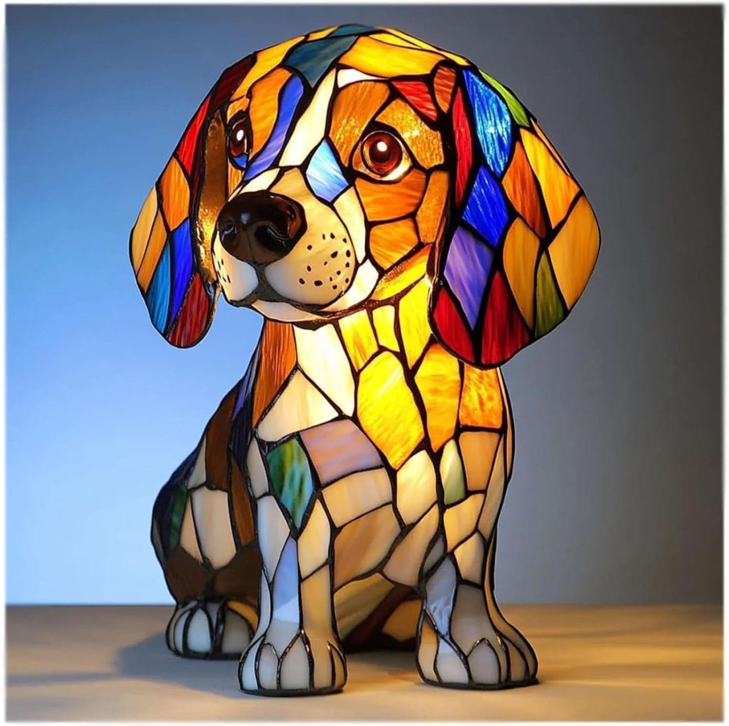 Cromos | Lampe de Nuit LED Artistique pour Amoureux des Chiens – COMPANIONLIGHT