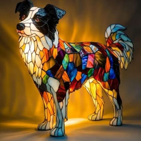 Cromos | Lampe de Nuit LED Artistique pour Amoureux des Chiens – COMPANIONLIGHT