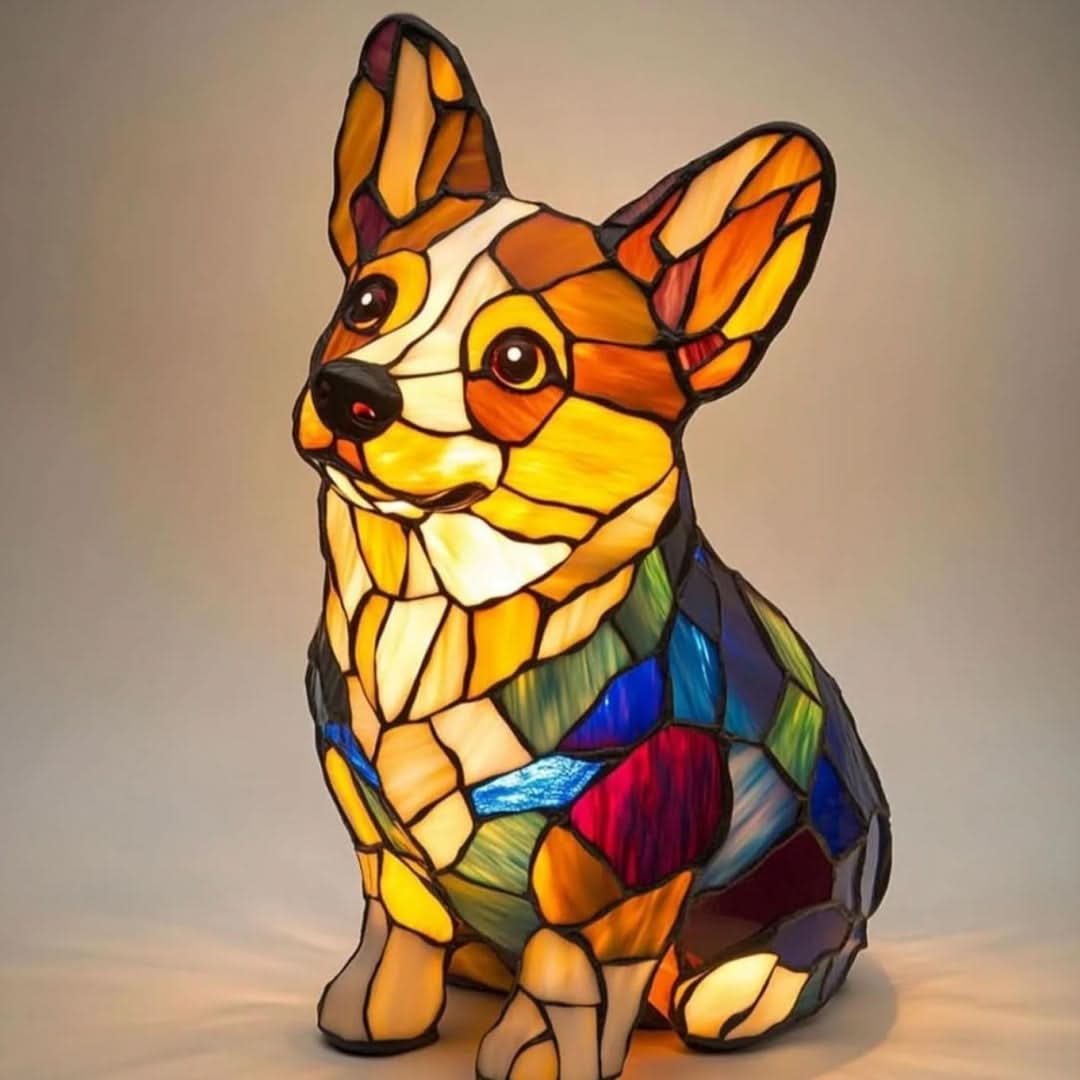 Cromos | Lampe de Nuit LED Artistique pour Amoureux des Chiens – COMPANIONLIGHT
