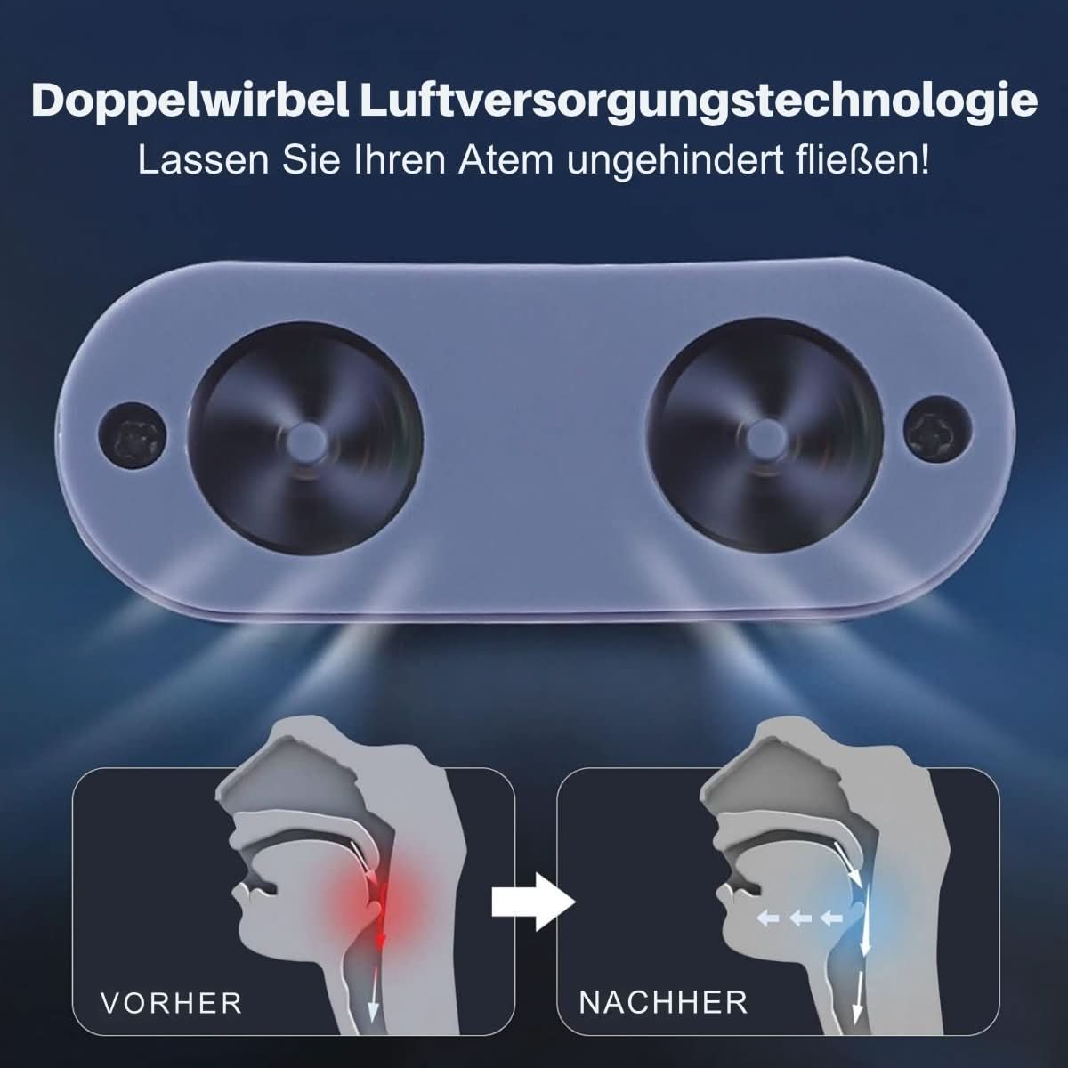 Cromos | Appareil CPAP compact MICROBREATH contre le ronflement et l’apnée du sommeil