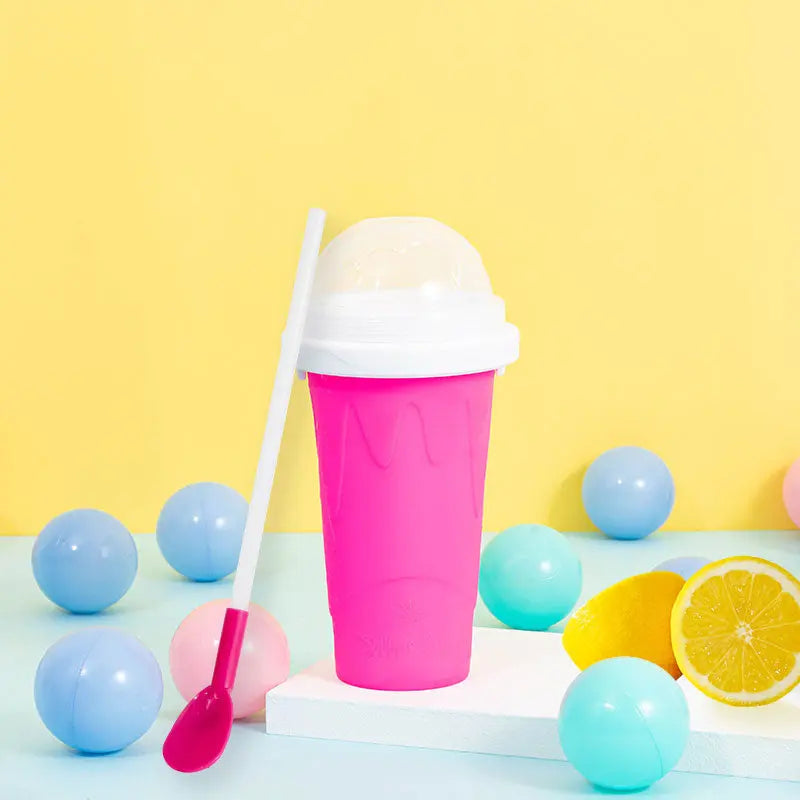 Cromos | FrostCup – Tasse Slushy Réutilisable pour Boissons Glacées | Gobelet Rafraîchissant pour Smoothies et Granités Maison
