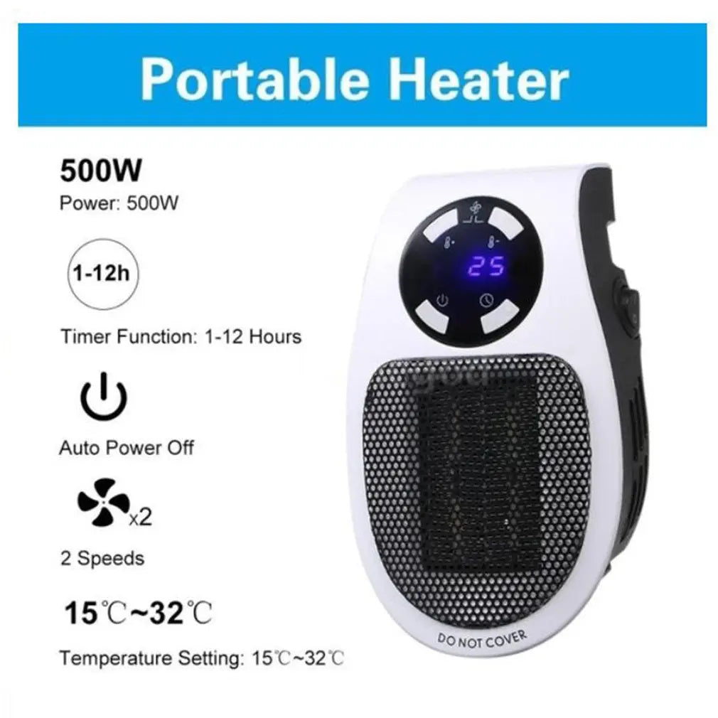 WonderWarmer™ – Chauffage Portable Ultra Rapide 500W