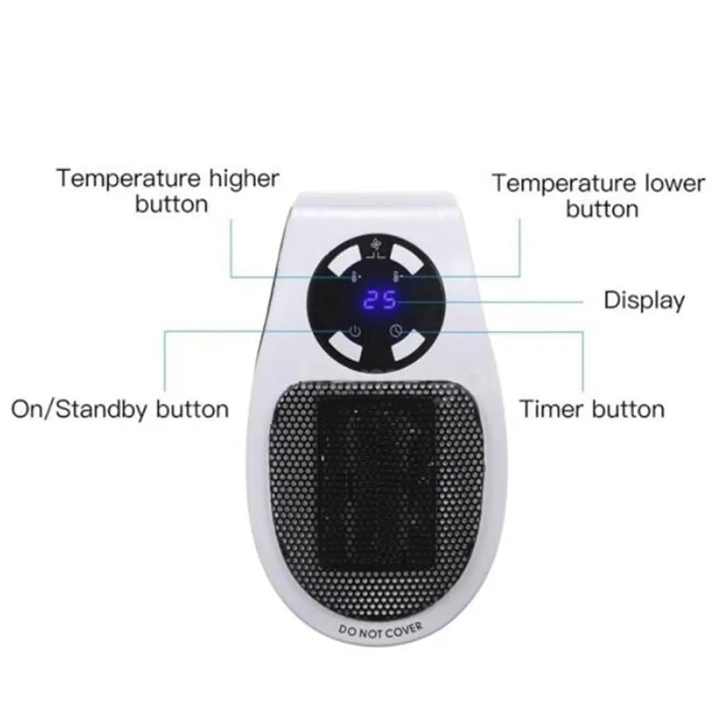 WonderWarmer™ – Chauffage Portable Ultra Rapide 500W