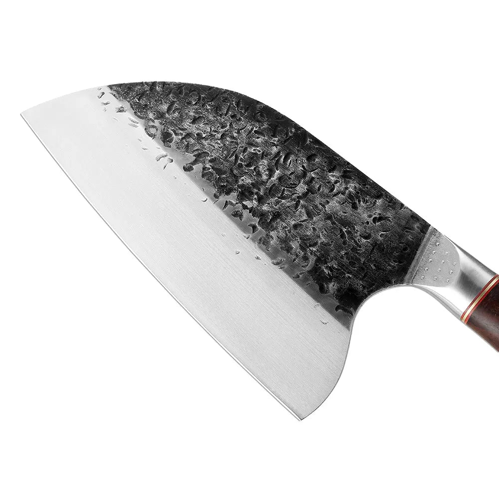 Cromos | Tsunami Chukabocho Cleaver – Couteau Hachoir Japonais Premium en Acier Haute Performance pour Découpe de Précision