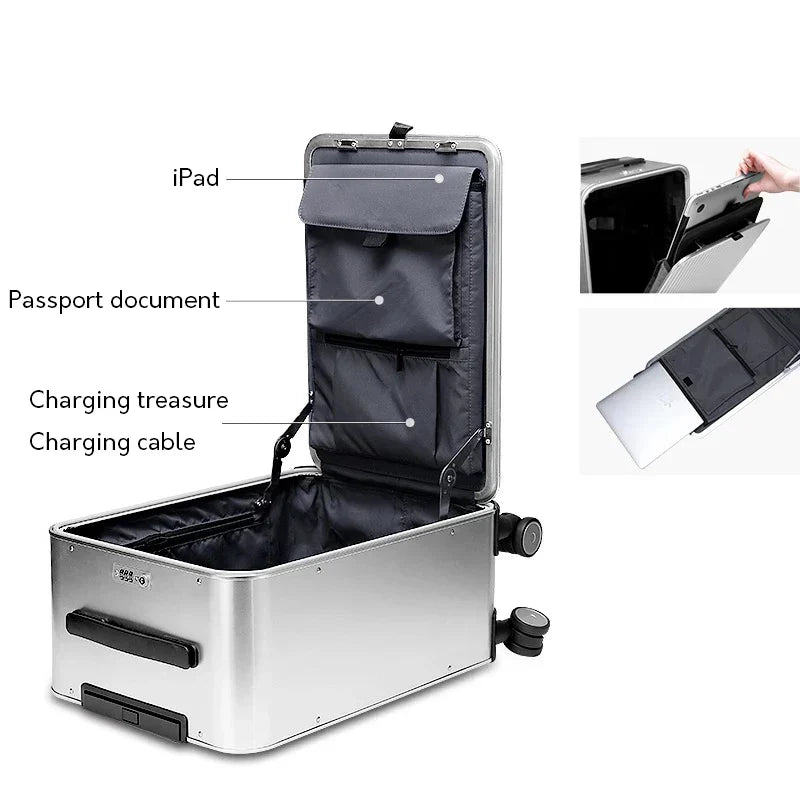 Valparaíso – Valise rigide 100 % aluminium