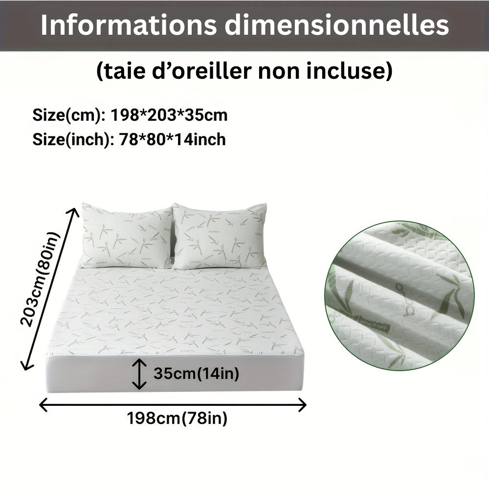 Cromos | Protège-Matelas Bamboo Respirant & Frais – BambooCool