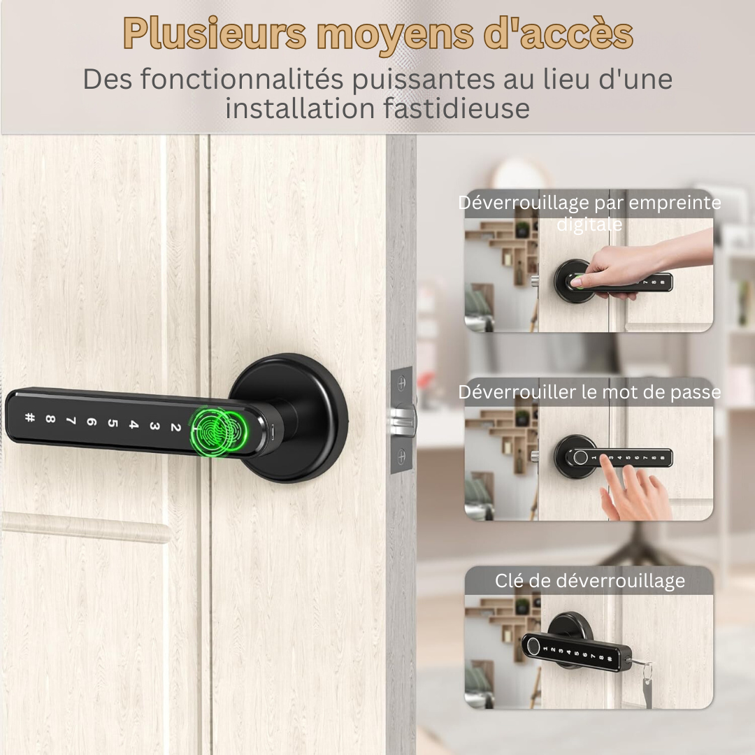 Cromos | Serrure de Porte Sécurisée Simple Action – SecureLock