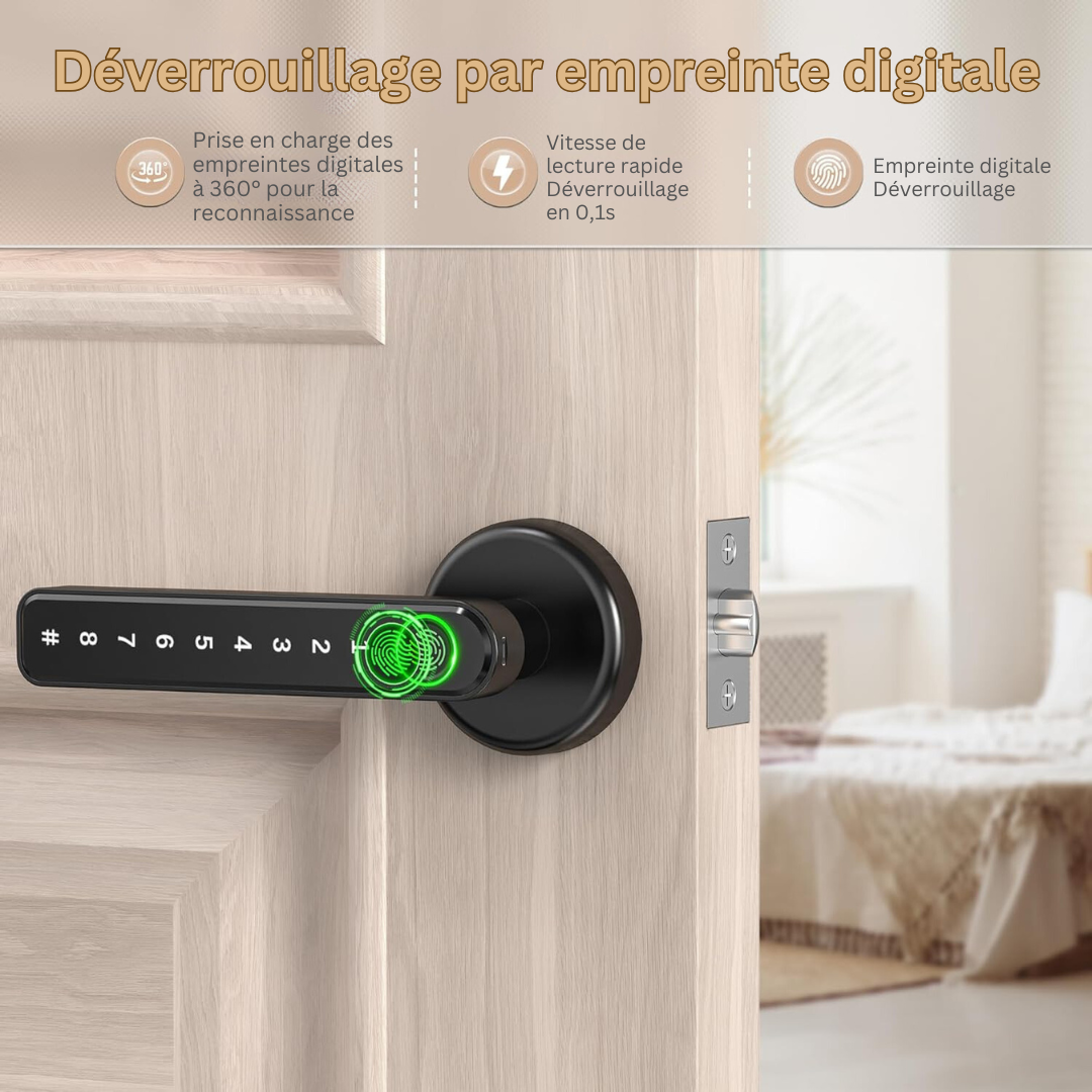 Cromos | Serrure de Porte Sécurisée Simple Action – SecureLock