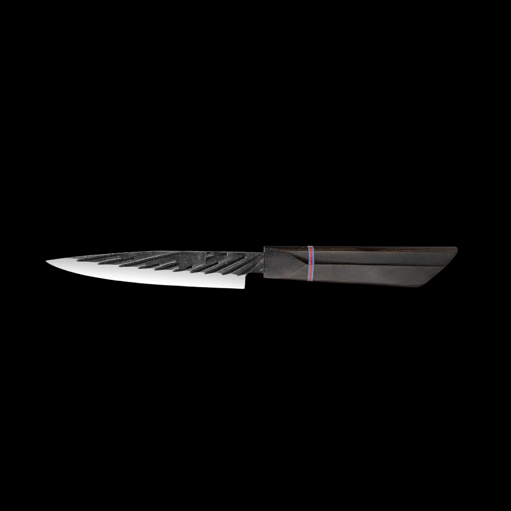 Cromos | Kurogane Petty Knife – Couteau d’Office Japonais Premium en Acier Haute Précision pour Découpe Fine et Contrôlée