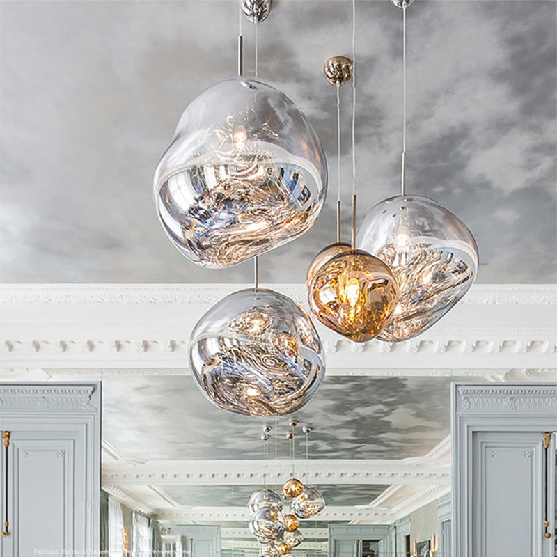 Cromos | Lustre Design Lava LED Ambiance Chaleureuse