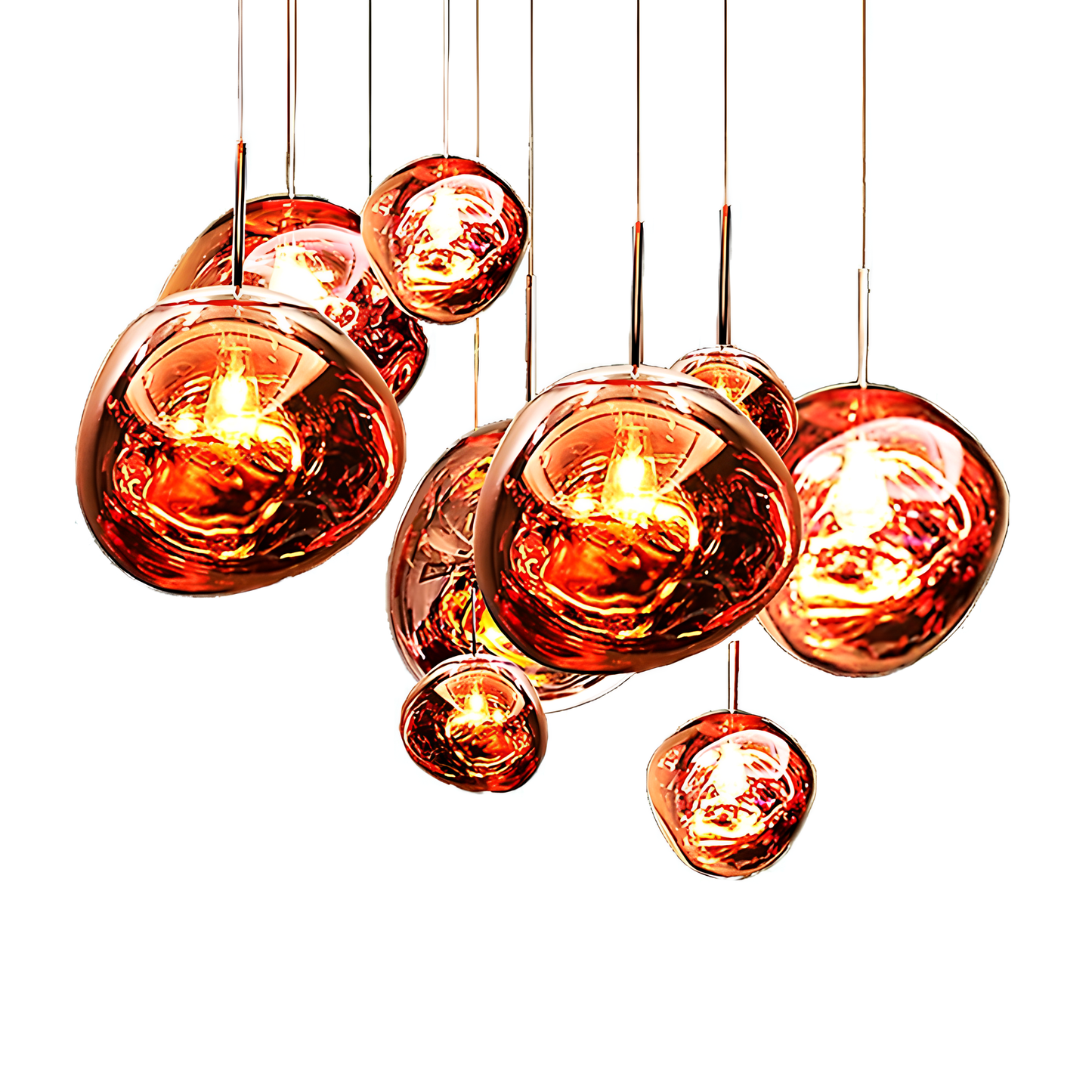 Cromos | Lustre Design Lava LED Ambiance Chaleureuse