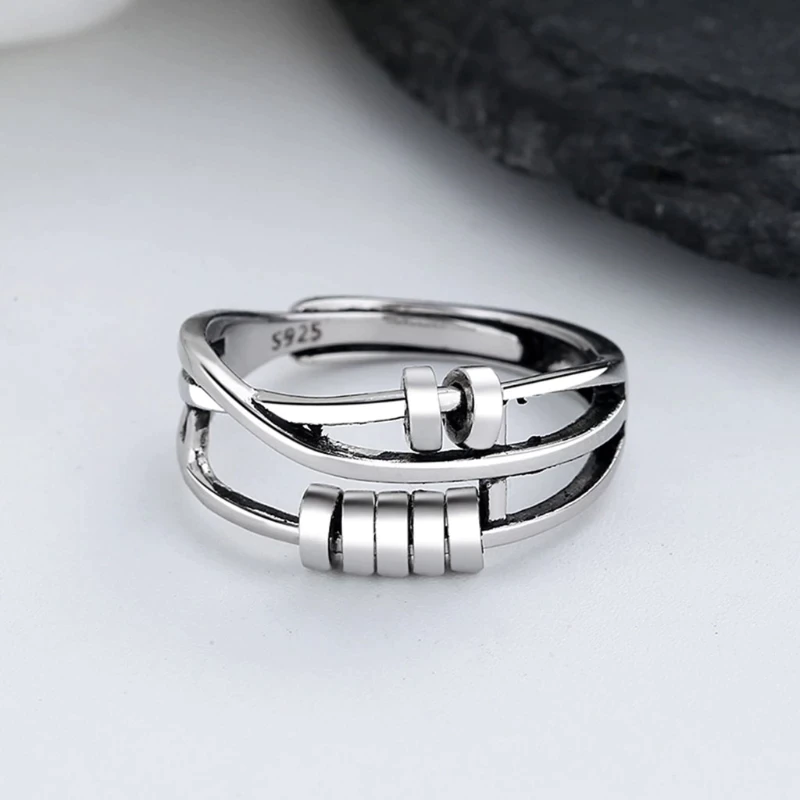 Cromos | Bague Anti-Stress & Anti-Anxiété Rotative