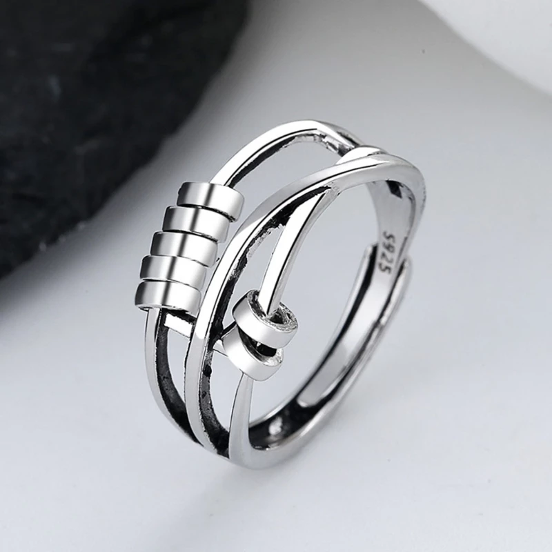 Cromos | Bague Anti-Stress & Anti-Anxiété Rotative