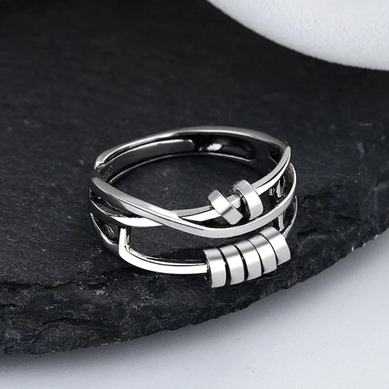 Cromos | Bague Anti-Stress & Anti-Anxiété Rotative