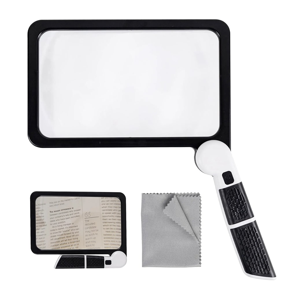 Cromos | Loupe LED 5X Pleine Page – MagniView