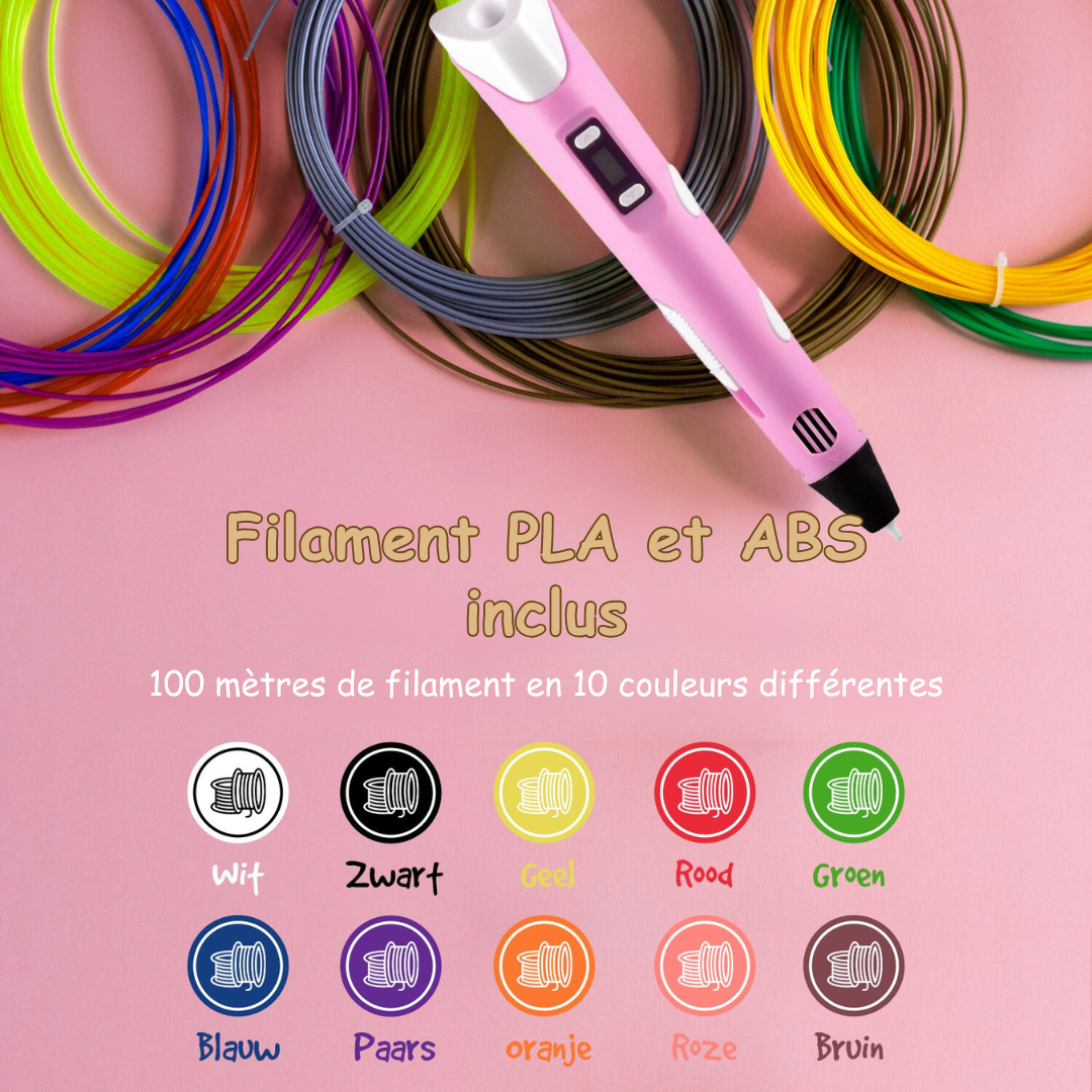 Cromos | Stylo 3D Créatif pour Dessin et Modélisation – 3D Pen