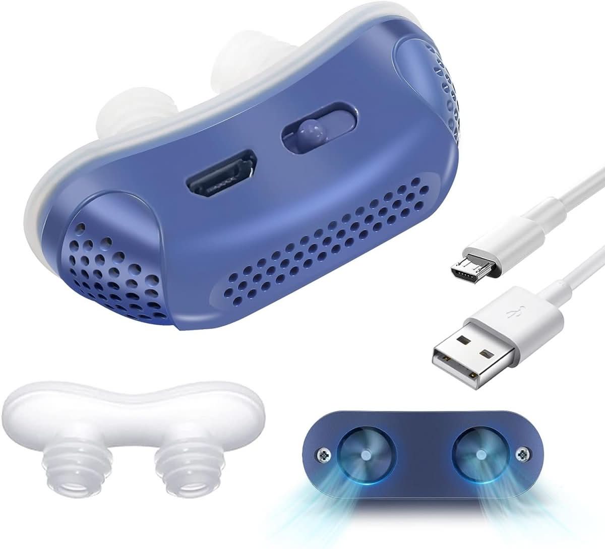 Cromos | Appareil CPAP compact MICROBREATH contre le ronflement et l’apnée du sommeil
