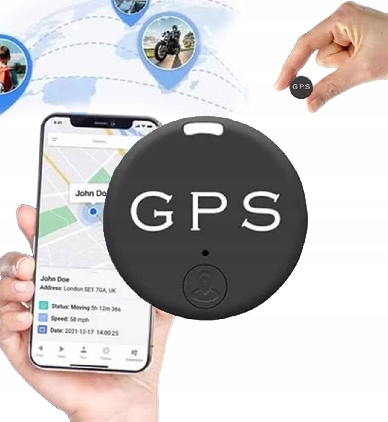 GPS Tracker Mini en Temps Réel – Cromos