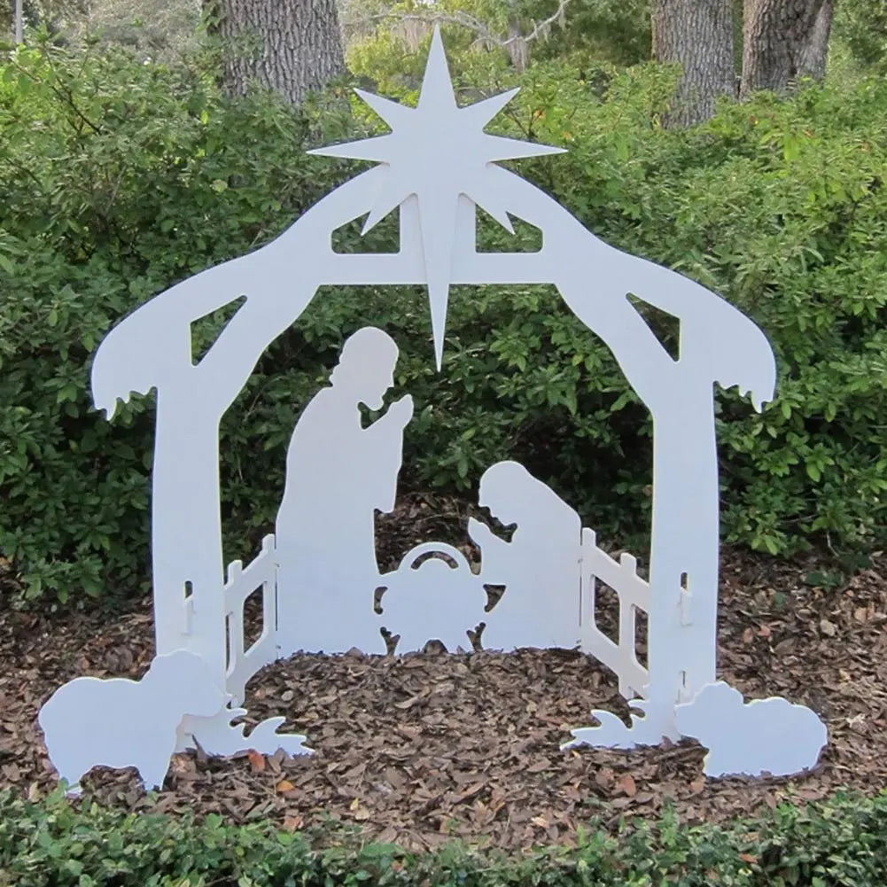 Cromos | Décoration Jardin Festive Résistante – MajesticNativity
