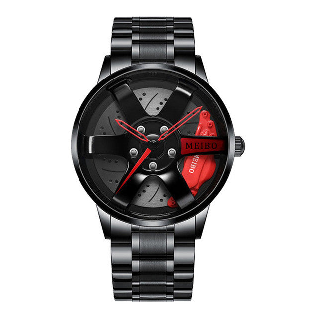 Cromos | Montre-bracelet homme RaceVision – design voiture de course élégant, montre sportive au style luxe moderne