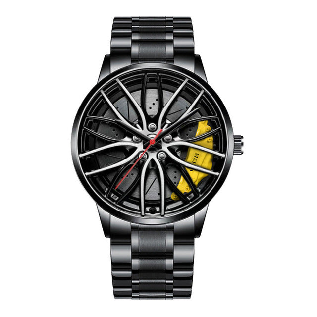 Cromos | Montre-bracelet homme RaceVision – design voiture de course élégant, montre sportive au style luxe moderne