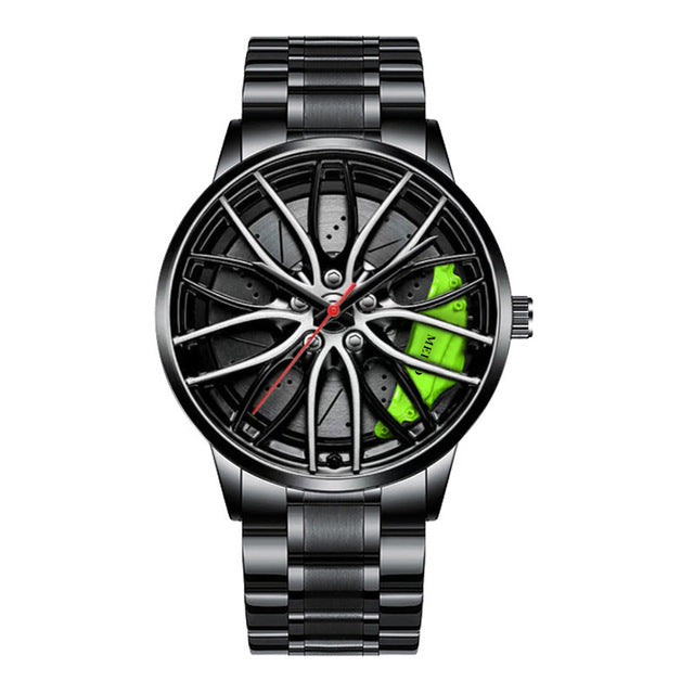 Cromos | Montre-bracelet homme RaceVision – design voiture de course élégant, montre sportive au style luxe moderne