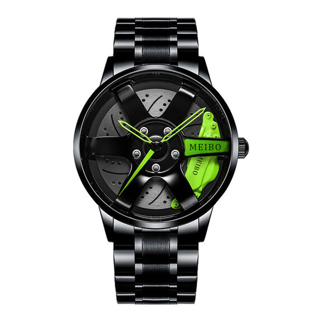 Cromos | Montre-bracelet homme RaceVision – design voiture de course élégant, montre sportive au style luxe moderne