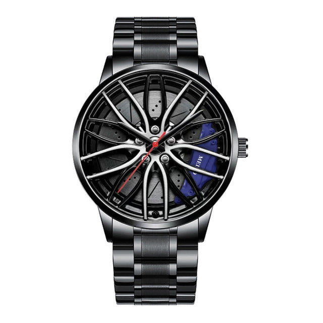 Cromos | Montre-bracelet homme RaceVision – design voiture de course élégant, montre sportive au style luxe moderne