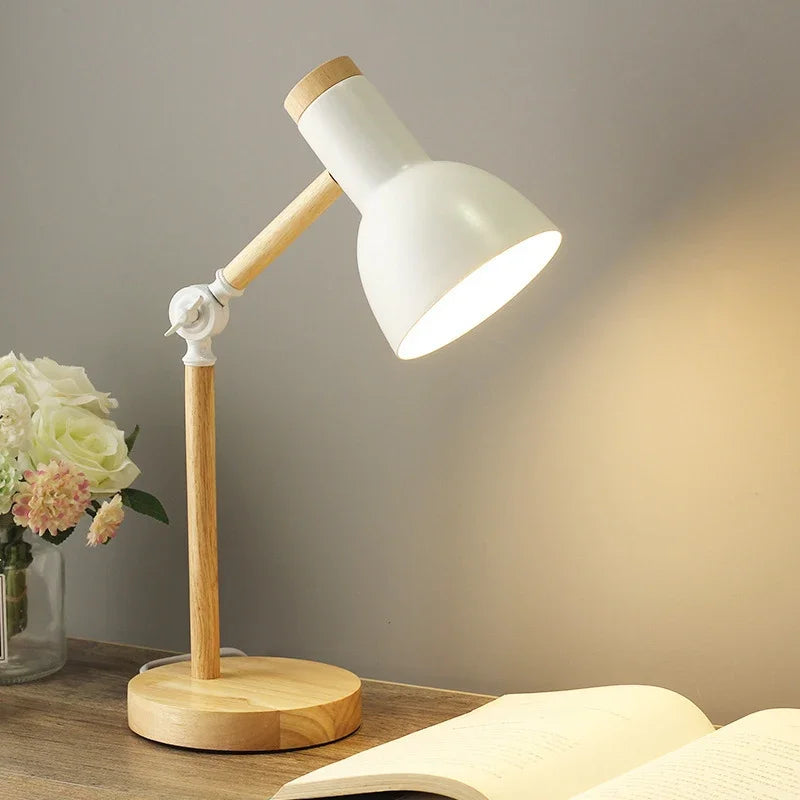 Cromos | Lampe de Table Scandinave Bois – Glo