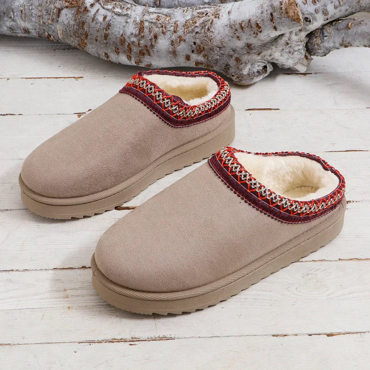 Cromos | Bottes d’Hiver Femme Ultra-Chaudes en Cachemire Luxe